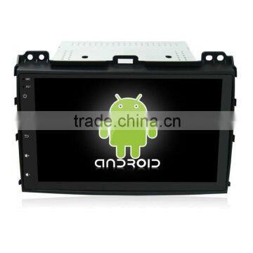 Quad core! Android 4.4/5.1 car dvd for PRADO 2008 with 9 inch Capacitive Screen/ GPS/Mirror Link/DVR/TPMS/OBD2/WIFI/4G