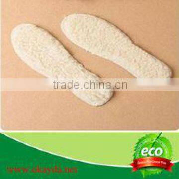 Sheep wool insole for winter