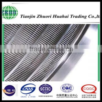 Wire mesh stainless steel wedge water filter screen and wrapped screen pipe