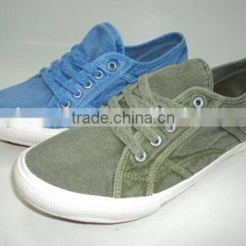 2016 Wholesale cheap man canvas shoe