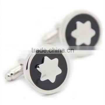 Silver Man Party Gift Gentleman Cytstal Hot Sell New Cufflinks Wedding Cuff Link photo-6