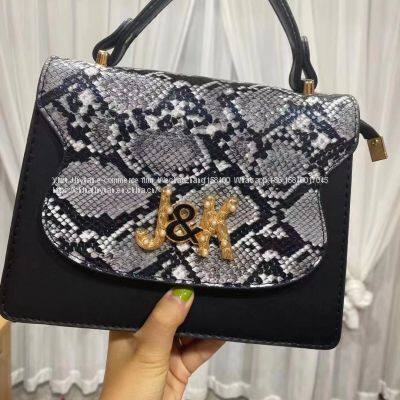 2021 Trendy Fashion Snake Skin Crossbody Bag Famous Brand Women Purses Designer Myanmar Handbag for Women photo-4