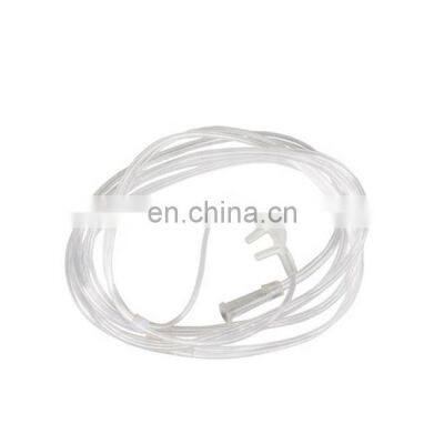 Medical Grade PVC Adult Nasal Breathing Airway Tubes Oxygen Cannula for Patient photo-5
