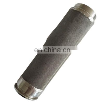 stainless steel metal mesh filter cartridge for water