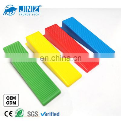 JNZ OEM in stock hot sale reusable plastic wedge red blue yellow green