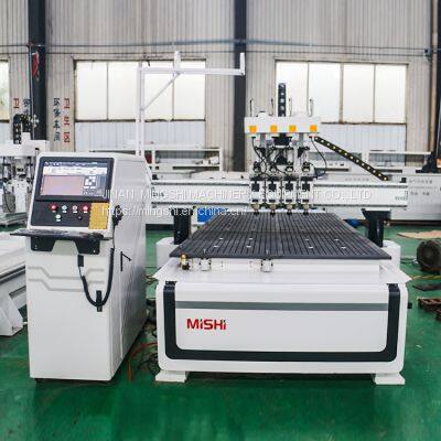1325 4 Axis CNC Woodworking Machine, Wood CNC Router 3D for Door Making Cutter Engraver photo-3