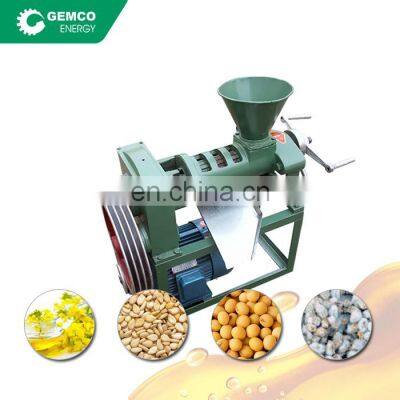 Price saving commercial sesame rapeseed cold screw oil press