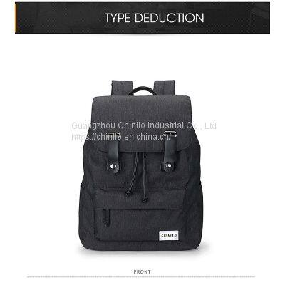 Fashionable Korean Business Backpack New Shelves Waterproof Casual Backpack Small Fresh Wild Student Backpack CLG20-1109 photo-2