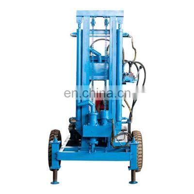 100m truck mounted rotary water well drilling machine portable diesel water well drilling rig