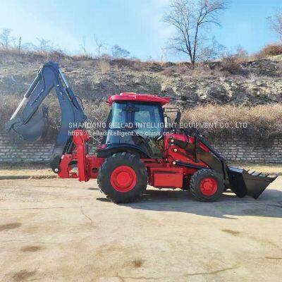 2022 NEW Hot selling   Backhoe loader engine loader with back hoe, versatile, powerful and efficient Backhoe Loader