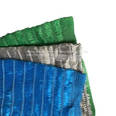 Blue Polyester Antistatic Polyester Fiber Wind Proof and Dust Suppression Net Woven Dust Suppression Net photo-5