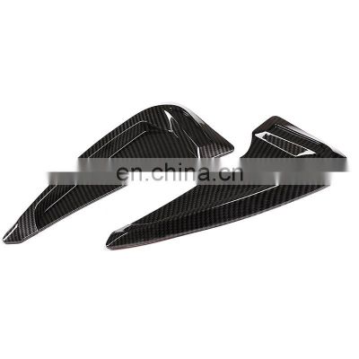 For BMW F20 F30 E60 E90 E92 F10 F18 F25 F26 F48 Front Fender Side Air Shark Gills Side Vent Cover Trim Stickers Accessories 2pcs