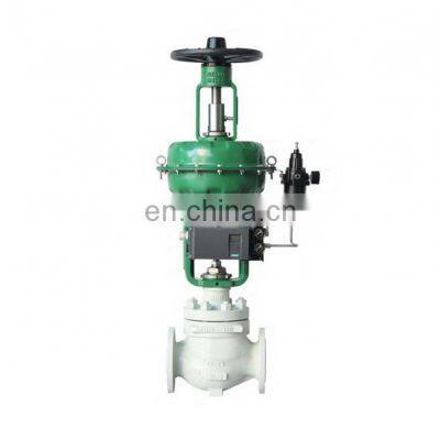 OEM DN25 1inch AC220V WCB Flang End Pneumatic Diaphragm Regulation Valve Pneumatic Valve photo-5