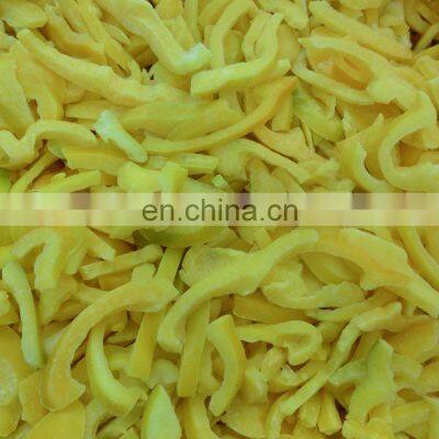 Sinocharm BRC-A Approved IQF Yellow Bell Pepper Strips Frozen Bell Pepper photo-5