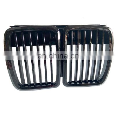 Front Kidney gloss Black Grill Grilles Styling Accessory For BMW E30 318 320 325 1982-1994 Car Front Bumper Grille