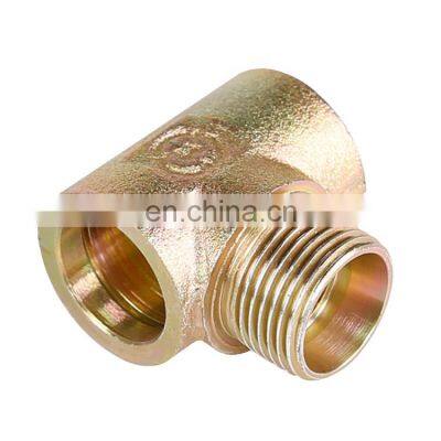 Wholesale China trade compression cast reducing banjo carbon steel tee pipe fitting