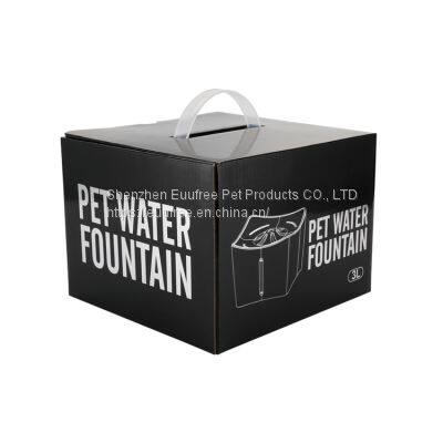 ABS Material Indoor Pet Water Fountain With LED Light photo-4