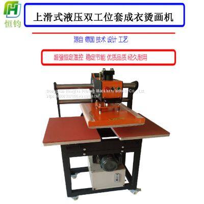 40*60 Automatic Ironing Drill Oil Pressing Ironing Machine T - Shirt Printing Machine photo-2