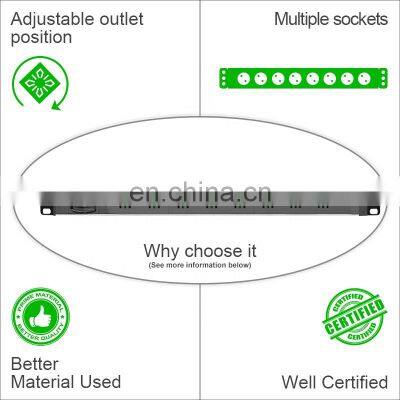 Muti Power Outlets PDU Socket for Rack Server photo-5