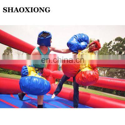 Inflatable Boxing Ring Fighting Boxing Ring Air Inflatable Bouncy Boxing Ring Wrestling Game For Kids photo-3