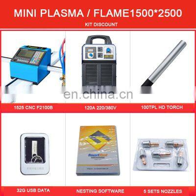 Cnc Plasma Cutting Machine 1530 1630 1560 2030 2060 LGK Plasma Power Cut 1-45mm photo-5