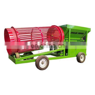 Quckily Rotary Type Mobile Drum Screen Hot Selling Firewood Trommel Screen