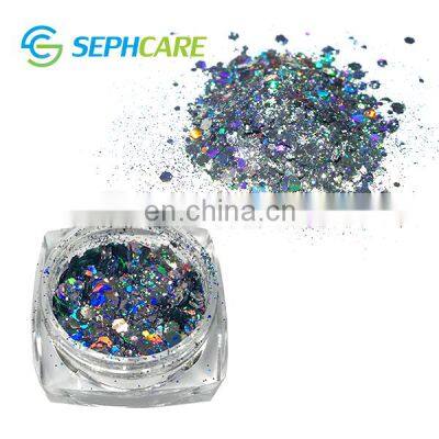 Sephcare Hot Sale 12 Colors Cosmetic Holographic Nail Art Glitter photo-4