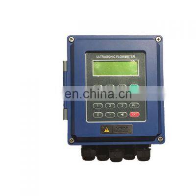 Taijia TUD-2000B digital water flowmeter portable ultrasonic flowmeter thread connection