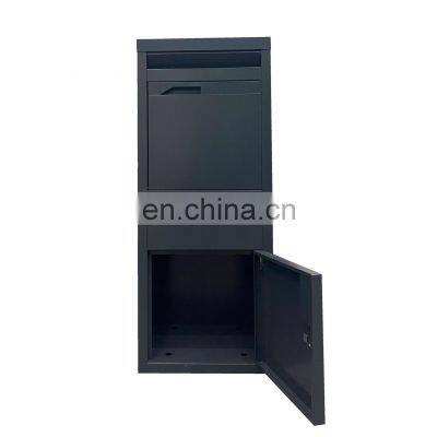 Multi-Chambered Package Delivery Parcel Mail Drop Box for Porch Modern Parcel Box Factory Direct Drop