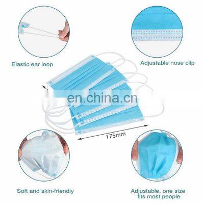Greetmed Non Woven 3ply Surgical Face Mask Best Selling Disposable Ce Greetmed Ear Loop Ozone 3 Years 5 Years Ear Tie Class I 17.5x9.5cm photo-5