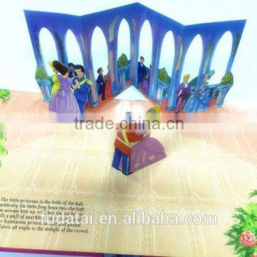 FDT customizes hot sale special 3D pop up book printing