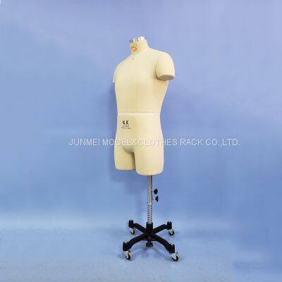 Professional Male 3/4 Body Dress Form w/ Removable Shoulders photo-2