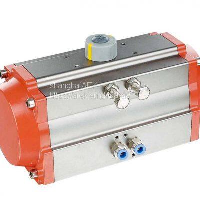 RAT040DA  Aluminum Alloy Spring Return DN50 ISO Standard Double Acting Stainless Steel Pneumatic Actuator Ball Valve