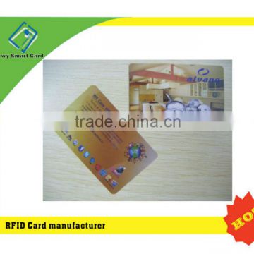 low frequency time attendance pvc id card