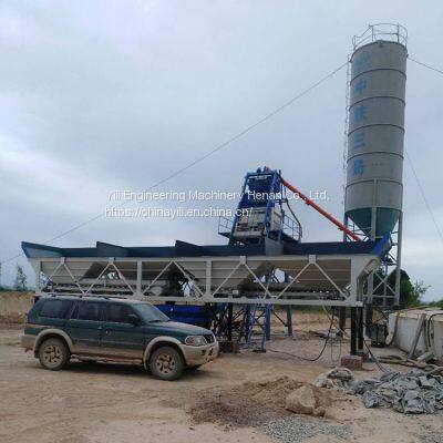 hzs50 concrete batching mixing plant factory direct sale reliable quality