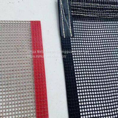 High Temperature Belt Conveyor Dryer Machine, UV Printing PTFE Fiberglass Mesh Belt