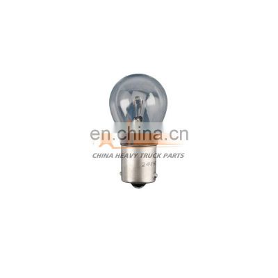 China Original Shacman F2000/L3000/M3000/F3000/X3000 Truck Spare Parts 81.25901.0075 Light bulb (P21W-24V-BAY15S-HD)