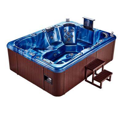 Acrylic Solid Surface Whirpools  Hot Tub Prices Skirt Panel/colored Hot Tubs