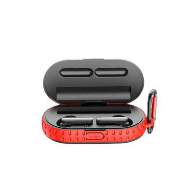 Outdoor  Emergency Earbuds With Solar Power Charge Case solar charging Tws Wireless Earphones