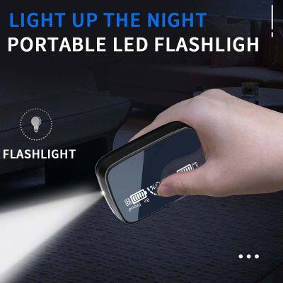 M9 TWS 5.1 BT Earphone Waterproof Wireless Earbuds With Mirror Digital Display Power LED Flashlight Function Headphones photo-3