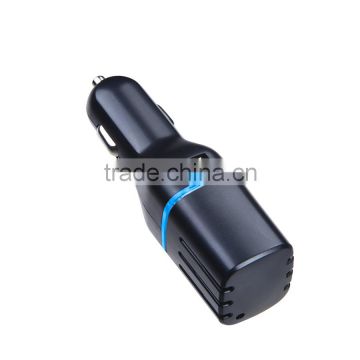 Car Air Purifier Ionizer for in-Car Air cleaner with 2 USB port for charging Mobile