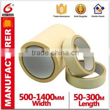 alibaba china 140mic-155mic paper adhesive masking tape                        
                                                Quality Choice