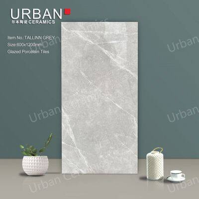 Foshan New Design 600X1200mm Factory Wholesale Ceramic Glossy Glazed Polished Porcelain Floor Wall Tile