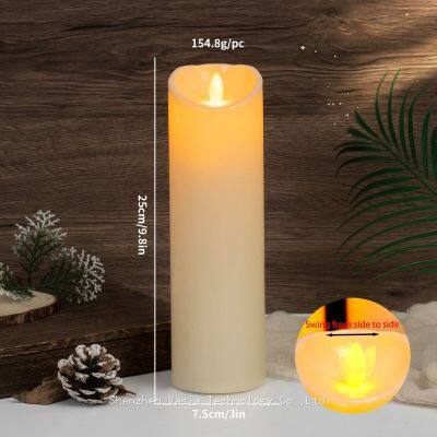 Wholesale Flickering Flame LED Candles With Real Wax Finish – Battery Operated Sets/Packs, Remote Control, 24H Timer, Commercial Holiday & Home Decor photo-4