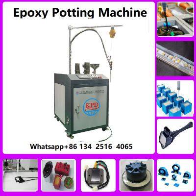 Two-component Dispenser Silicone Applicator Epoxy Resin ab Glue Filling Machines 2K mixing and dosing machine
