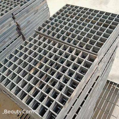 Heavy Duty Galvanized Steel Welded Serrated Anti-slip Trench Cover Floor Bar Grating