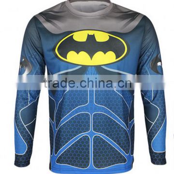 Wholesale Sublimation Custom Made men long sleeve t-shirts