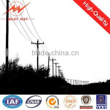 2p Steel Pole with circuit breaker switch