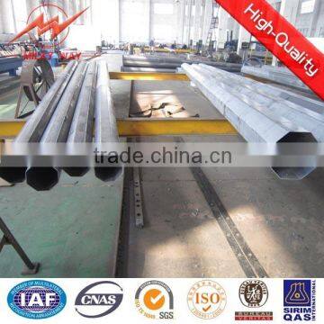 Coating Galvanized Barber Pole Lamp Shipped to Australia Factory