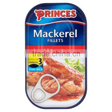 Princes Mackerel Fillets in Tomato